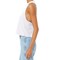 BELLA + CANVA Women's Racerback Crop Tank, Lightweight Sleeveless T-Shirt for Crafting